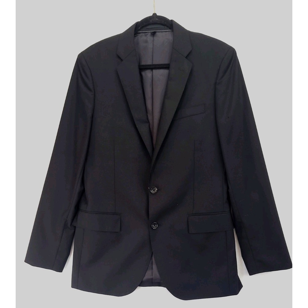 J. Crew Ludlow Suit Jacket 38R Wool Men's Black Blazer